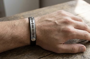 Bracelet on the hand
