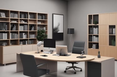 Elegant bedroom with a comfortable Sankonfort mattress and tasteful decor