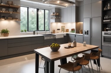 Elegant bedroom with a comfortable Sankonfort mattress and tasteful decor