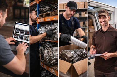 Used Auto Part Search Ship or Delivery