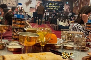 Urfa sıra gecesi yemekli menü 2026