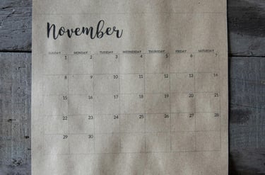 November Calendar