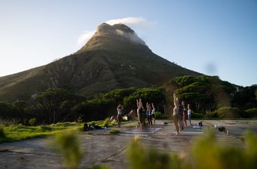 Active recovery hiking retreat Garden Route.