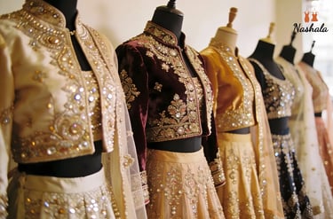 Jacket-Style Bridal Lehengas