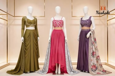 Indo-Western Wedding Dresses