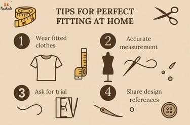 perfect fitting at home