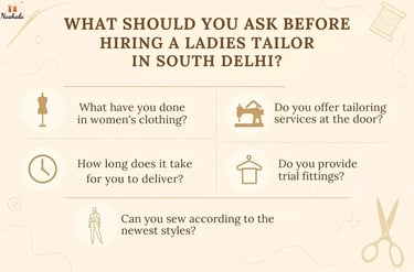 hiring a ladies tailor in south delhi
