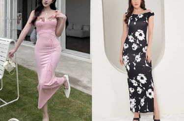 Long Flowing Maxi Dress for Valentine’s Day