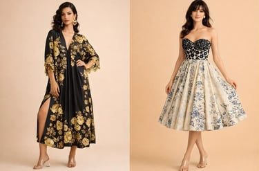 Designer A Line Dress for Wedding