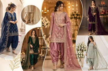 Afghani Salwar Suit for Party Wear and Weddings