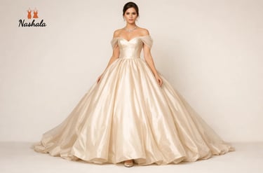 classical ball gown