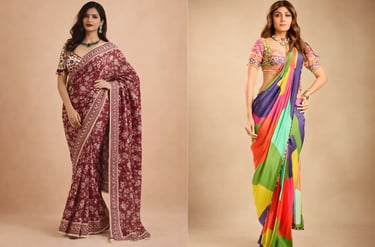 Designer saree for wedding