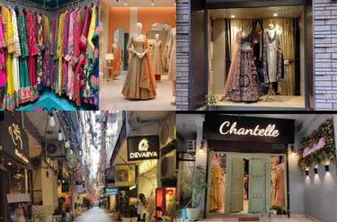 Explore Shahpur Jat Market for Wedding Shopping