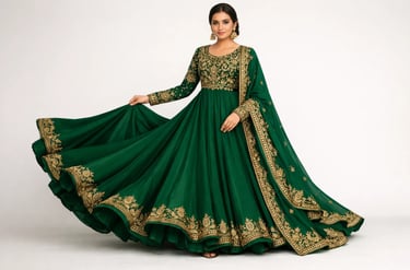 floor length anarkali
