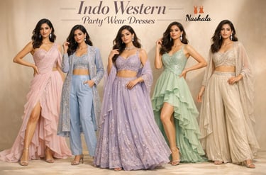 indo western dresses for parties