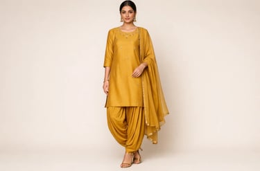 kurta with dhoti pants