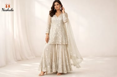 Mirror Work Sharara