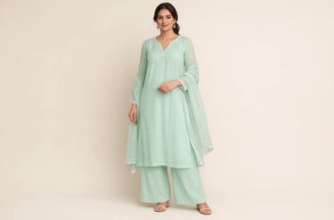 pastel color suit set