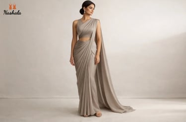Pre-Draped Sarees for Easy Styling