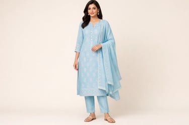 printed kurta with pants