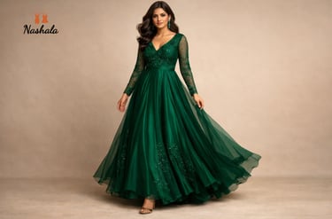 wedding party wear designer gowns