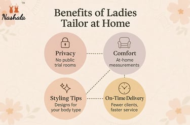 Benefits of Hiring a Ladies Tailor at Home
