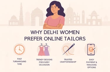 why delhi women prefer online tailors