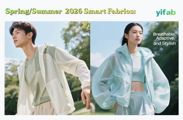 Spring/Summer 2026 Smart Fabrics: Breathable, Adaptive, and Stylish