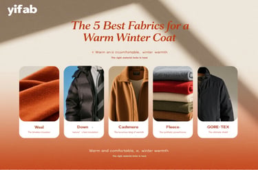 The 5 Best Fabrics for a Warm Winter Coat (And Why)