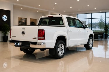 amarok v6 2018 traseira em showroom interno picape 245 cv preço de suv compacto