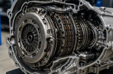 carro automático tem embreagem sistema interno do câmbio automático com embreagem em corte