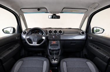 interior citroen aircross 2018 painel multimidia direcao eletrica carro usado completo