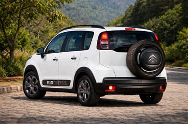 citroen aircross 2018 traseira lateral detalhe carro usado custo beneficio sem placa