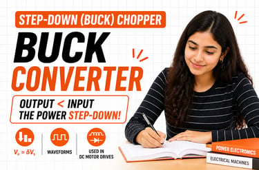Power electronics step-down converter guide