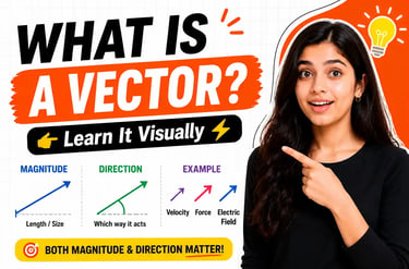 What is a vector Learn it visually