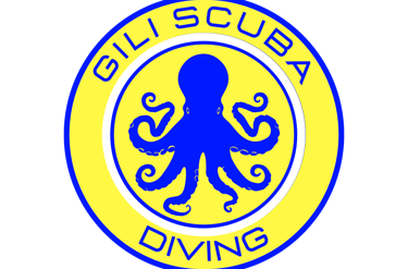 Official Gili Scuba Diving logo, your boutique dive center on Gili Trawangan, Indonesia.