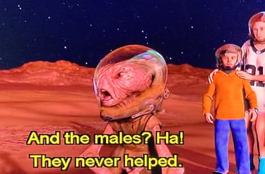 Mars Needs Moms - Badmouthing Moms? How About Badmouthing Men?