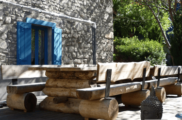 espace dinners d'hotes exterieur – Maison La Flambée – Hautes-Pyrénées