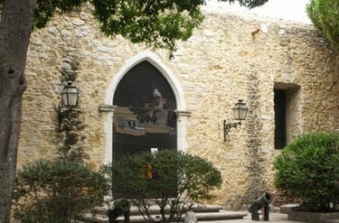 Lisbon, Portugal - Saint George Castle still has remnants of Moorish designs from pre-1147 AD
