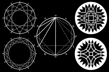 The connection between Ptolomey's Harmonics and the designs for scabbard bosses from Sutton Hoo