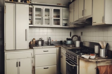 a man riding a skateboard down the side of a ramp