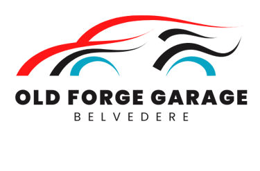 Old Forge Garage Belvedere Logo