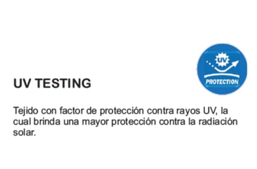 Certificado UV Testing