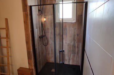 rénovation salle de bain douche 