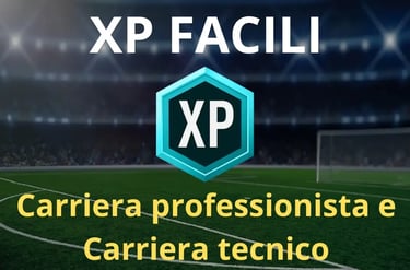 campo da calcio di fc 25 con simbolo punti esperienza