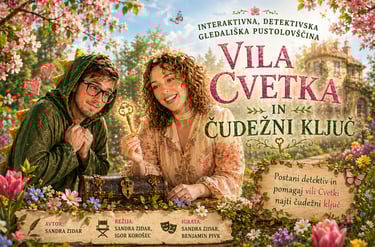 Vila Cvetka in čudežni ključ