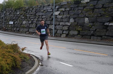 Steinar ble nr. 3 på 10km