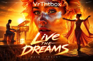 Canción LIVE THE DREAMS - modern techno rave- dance 80s VrThtbox
