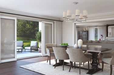 Atlenkiami langai terasai