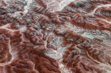 a close up of a mountain range with a view of the mountains